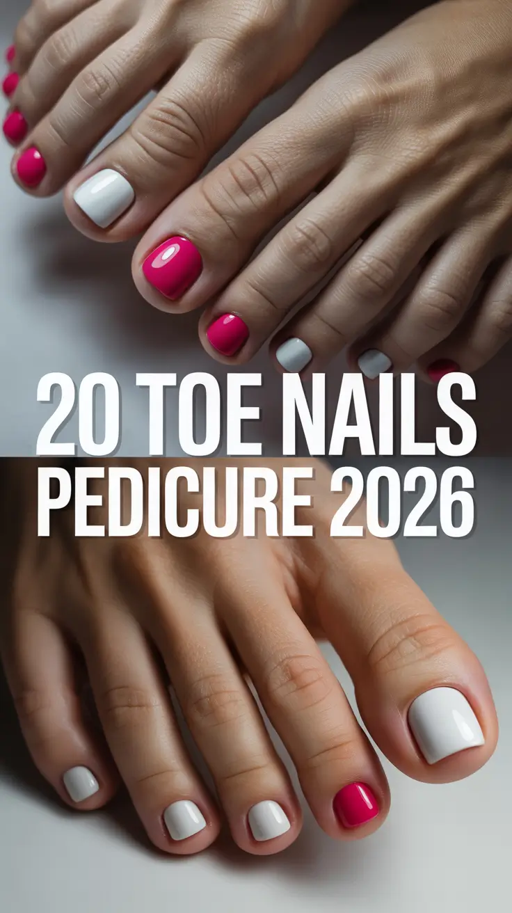 Toe Nails Pedicure 2026: Trendy Designs, Colors & Fresh Inspiration for the New Season