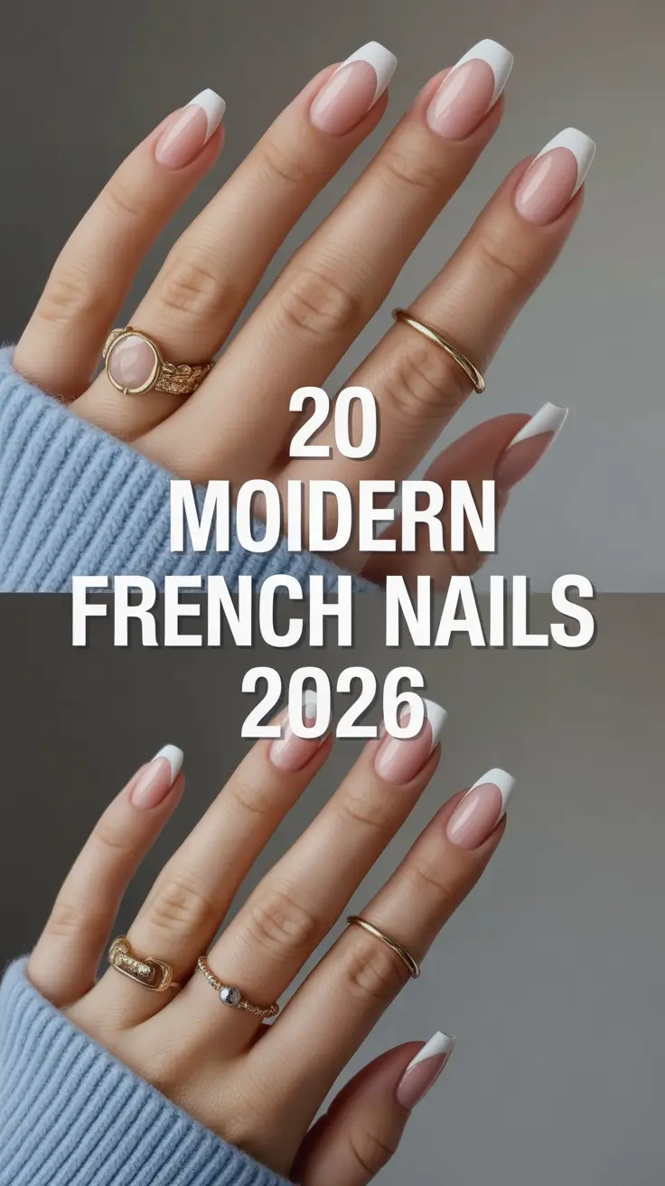 Modern French Nails 2026: Trendy Designs, Fresh Colors & The New French Revival