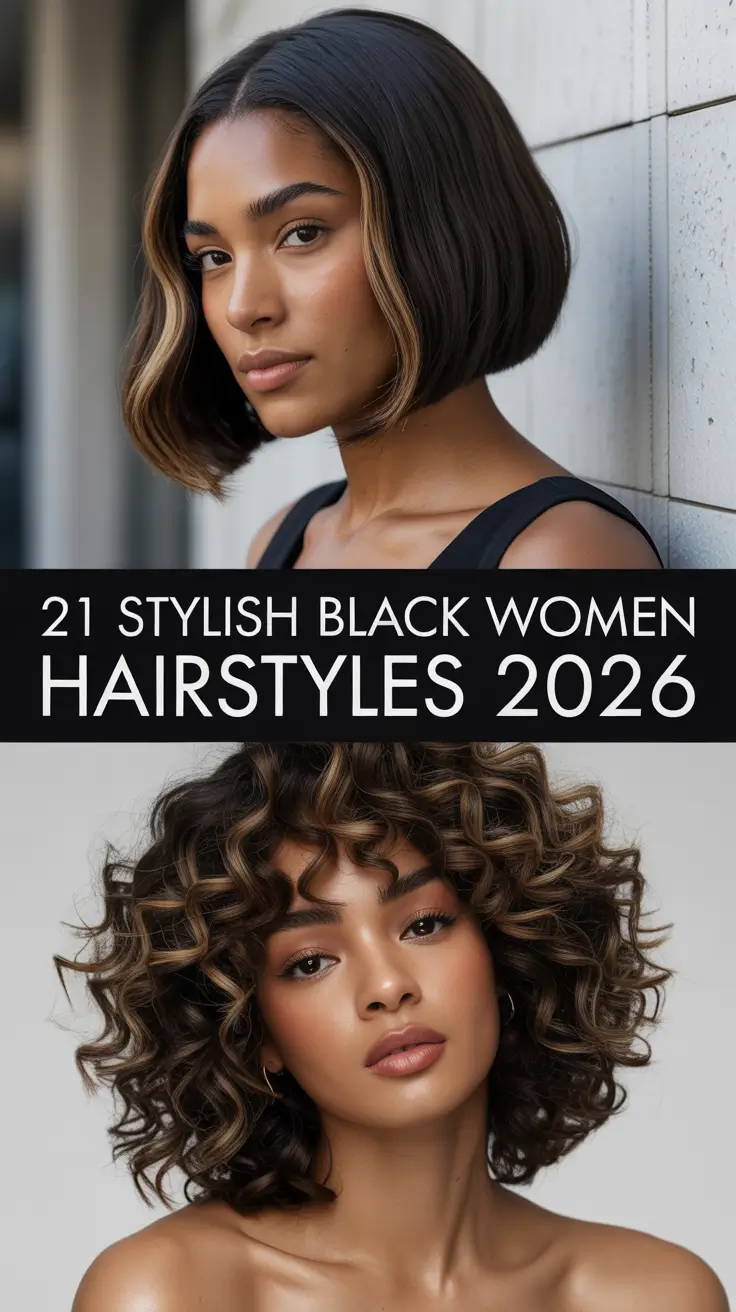 Stylish Black Women Hairstyles 2026: Trendy Looks from Braids to Natural Glam