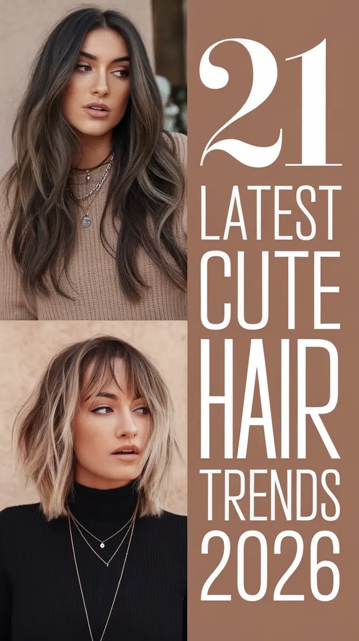 Latest Cute Hair Trends 2026: Fresh & Easy Ideas for Every Hair Type