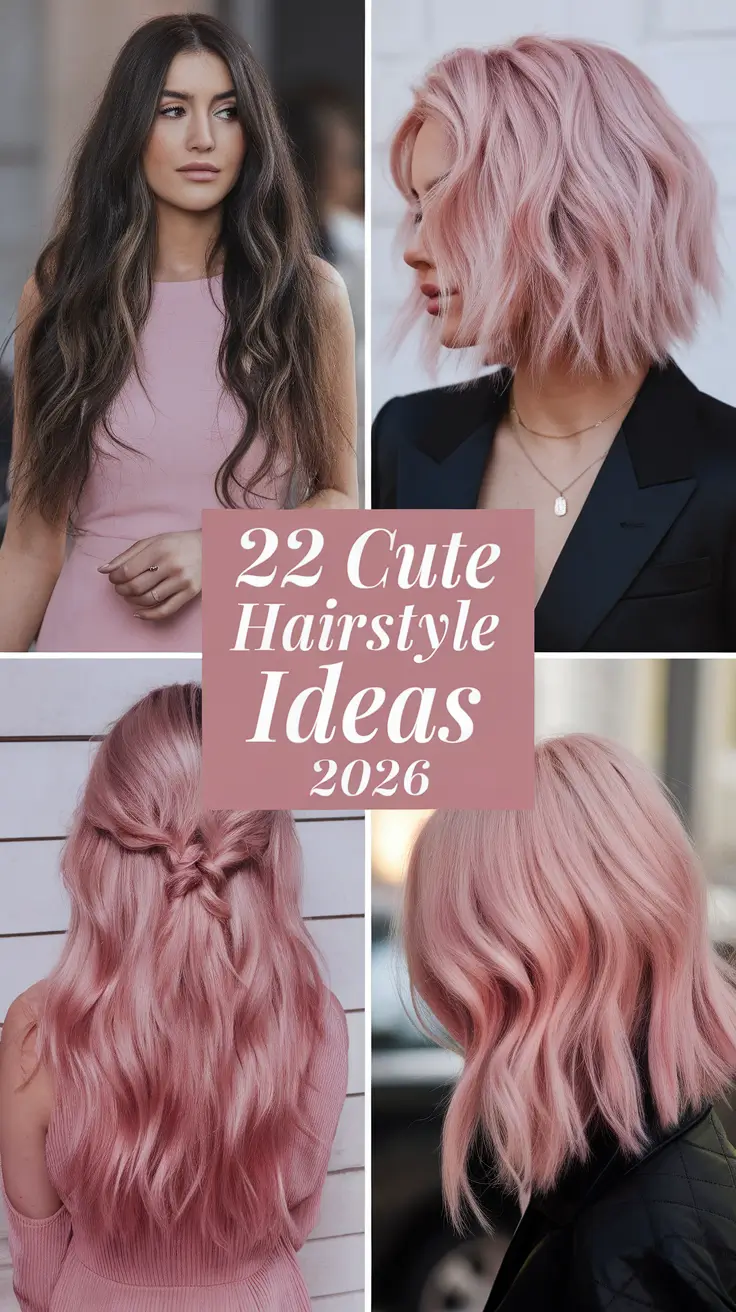 Cute Hairstyle Ideas 2026: Easy, Trendy Looks for School, Bday & Beyond