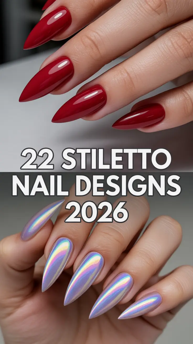 Stiletto Nail Designs 2026: Elegant & Modern Ideas for Trend-Lovers