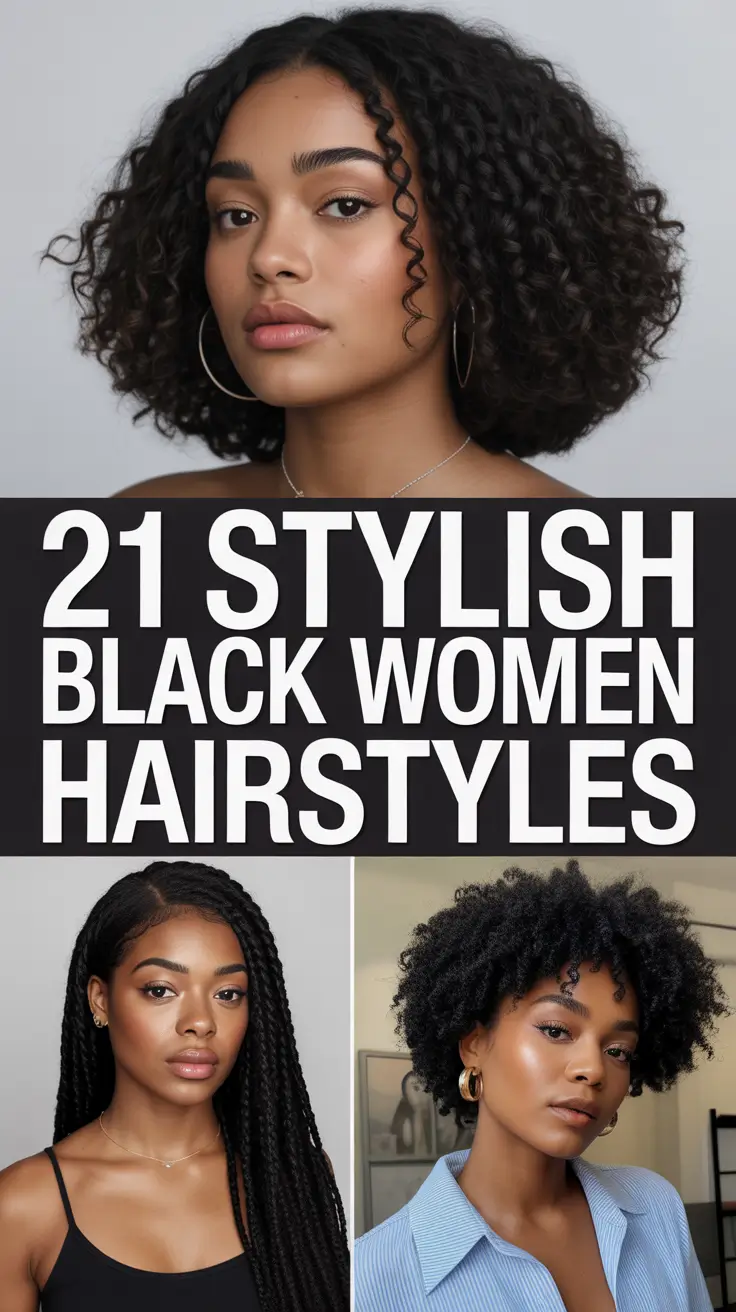 Stylish Black Women Hairstyles 2026: Trendy Looks from Braids to Natural Glam