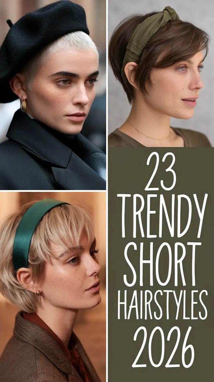 Trendy Short Hairstyles 2026: Cute & Easy Styles for Women of Every Age