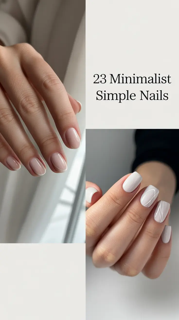 Minimalist Simple Nails 2026: Fresh Designs & Chic Ideas for the New Season