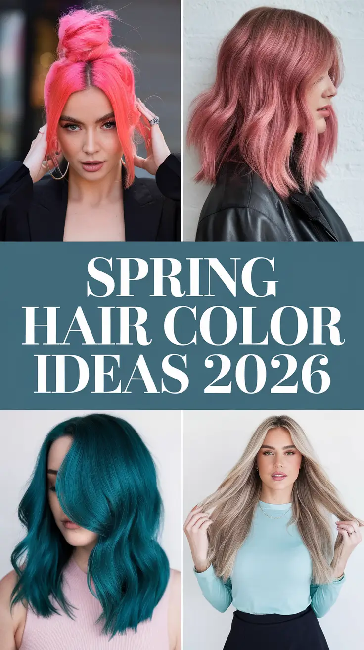 Spring Hair Color Ideas 2026: Soft & Bright Trends for Blondes and Brunettes