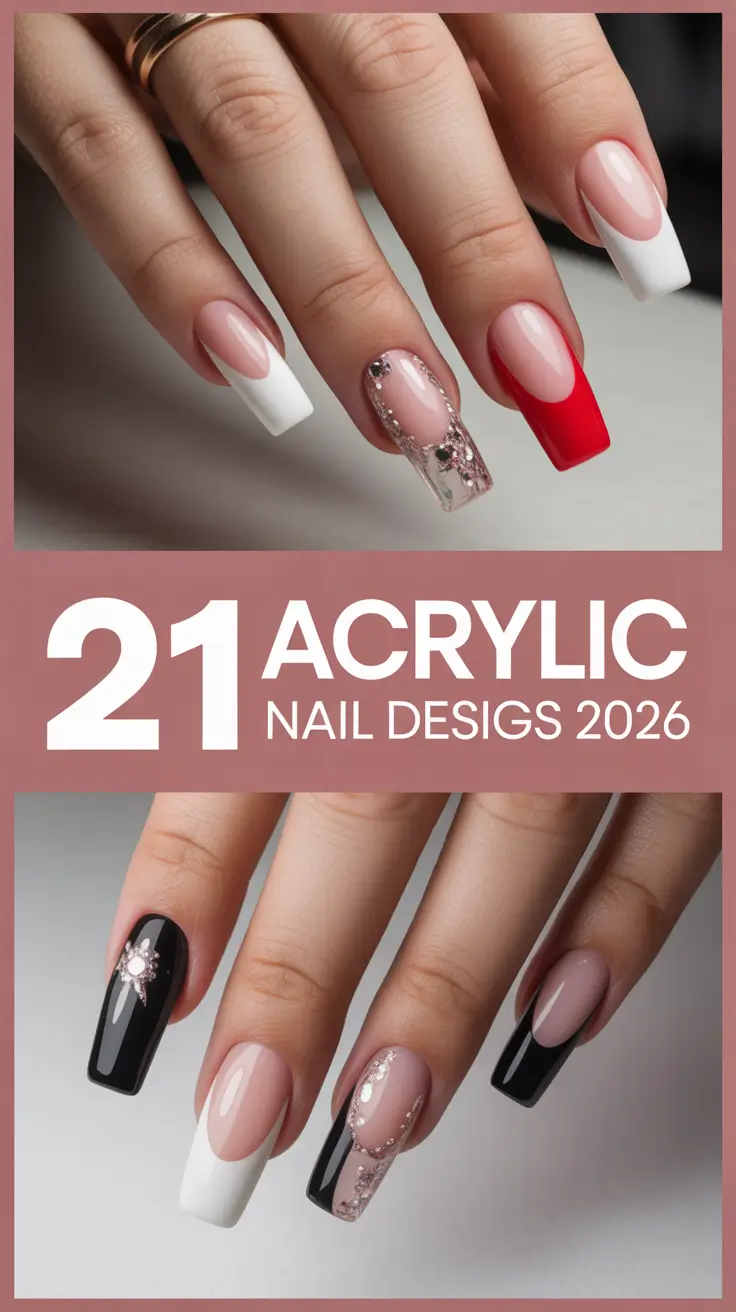 Acrylic Nail Designs 2026: Short, Long, and Pinterest-Worthy Ideas You’ll Want to Save