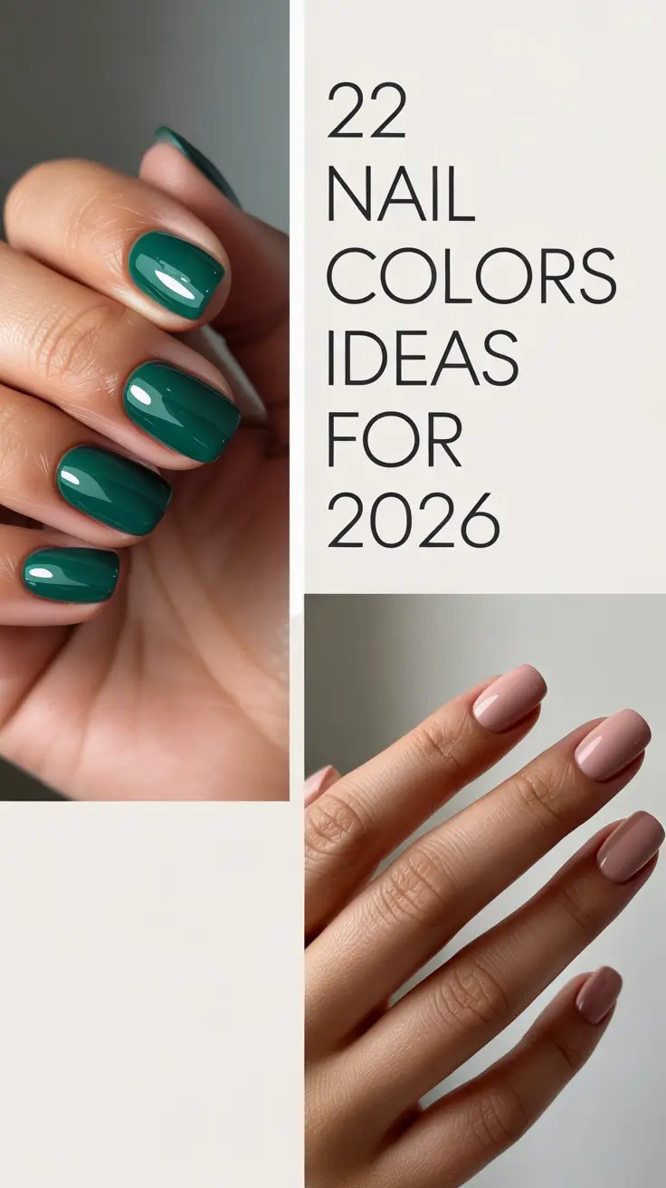 Nail Colors Ideas for 2026: Fresh Trends, Seasonal Shades & Inspo for Every Mood