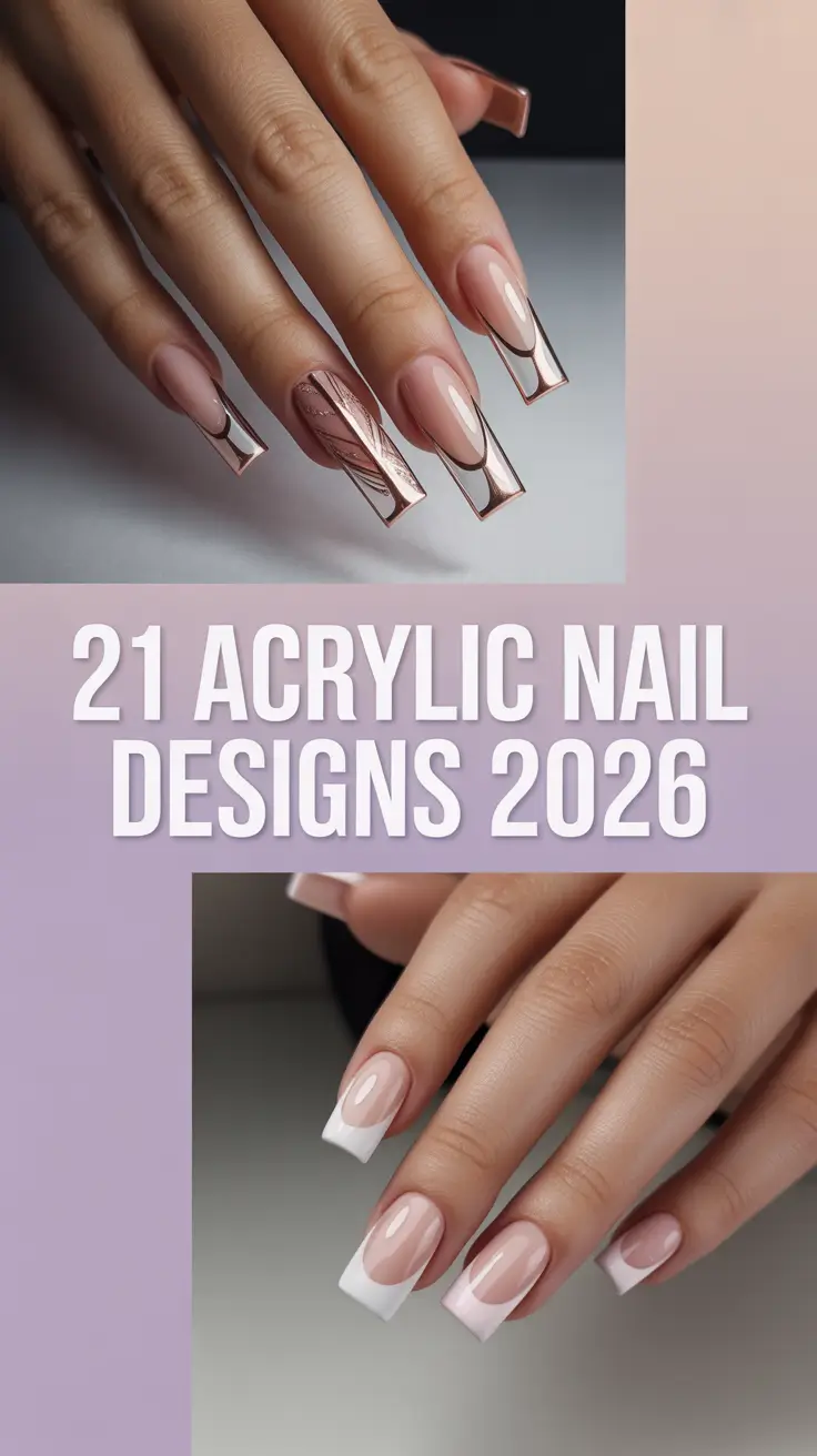 Acrylic Nail Designs 2026: Short, Long, and Pinterest-Worthy Ideas You’ll Want to Save