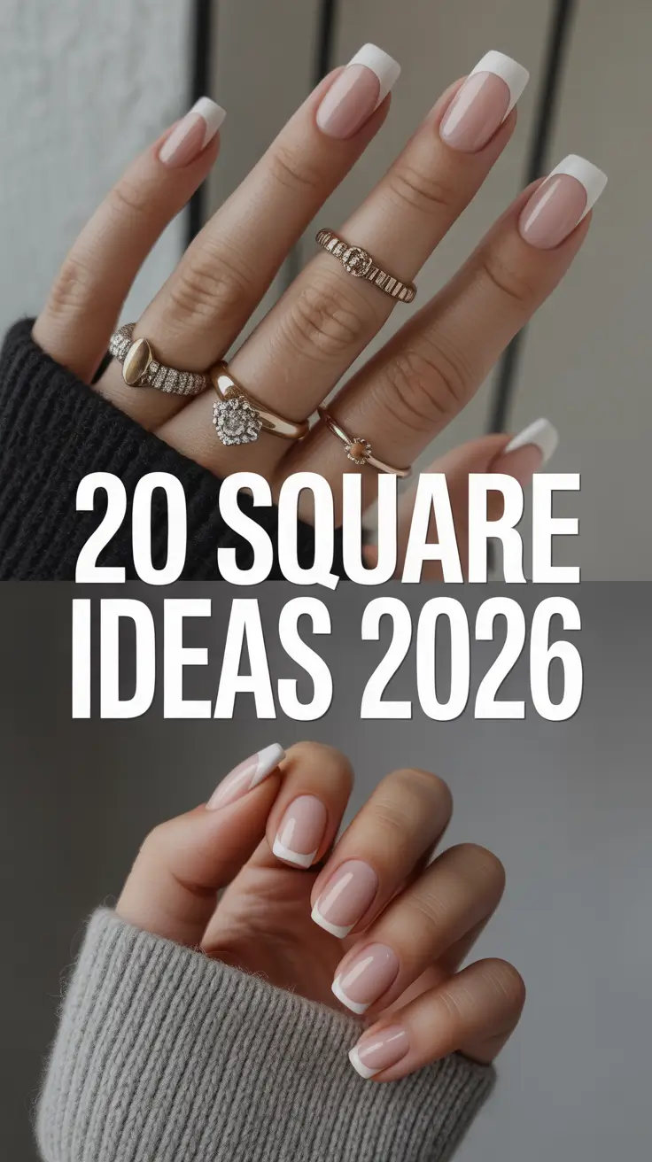 Square Nails Ideas 2026: Fresh Designs, Inspo & Trends for Every Length
