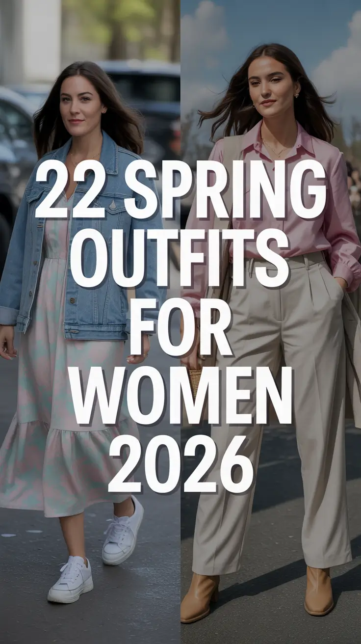 Spring Outfits for Women 2026: Cute & Casual Ideas for Every Early Spring Day