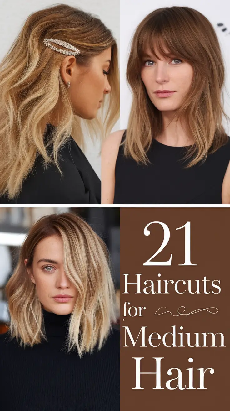 Best Haircuts for Medium Hair 2026: Stylish Cuts That Make Your Hair Look Fuller and Softer