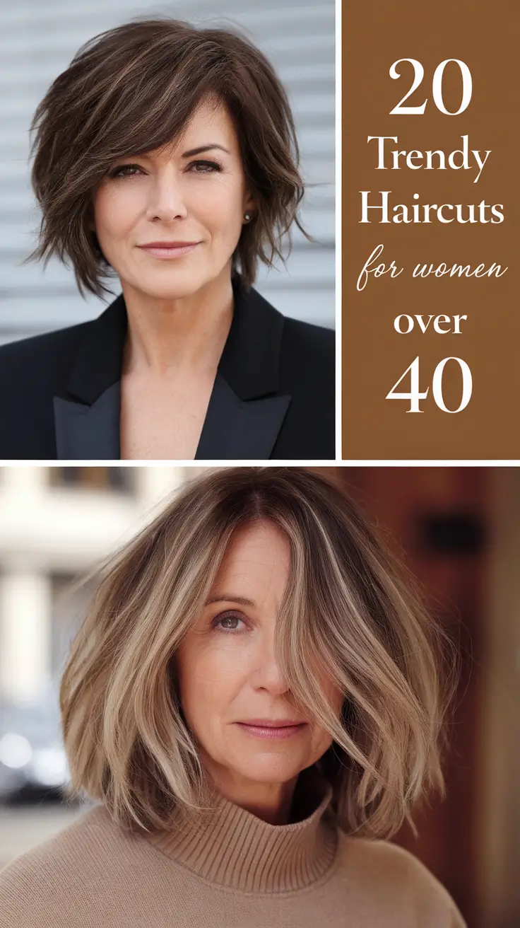 Trendy Haircuts for Women Over 40 2026: Fresh Modern Styles for Every Hair Type