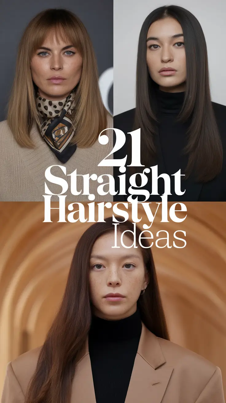 Straight Hairstyle Ideas 2026: Sleek, Cute & Elegant Looks for Every Length