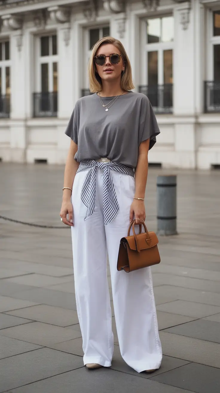 Spring work outfits 2026 Easy Breezy Minimalism for Transitional Weather