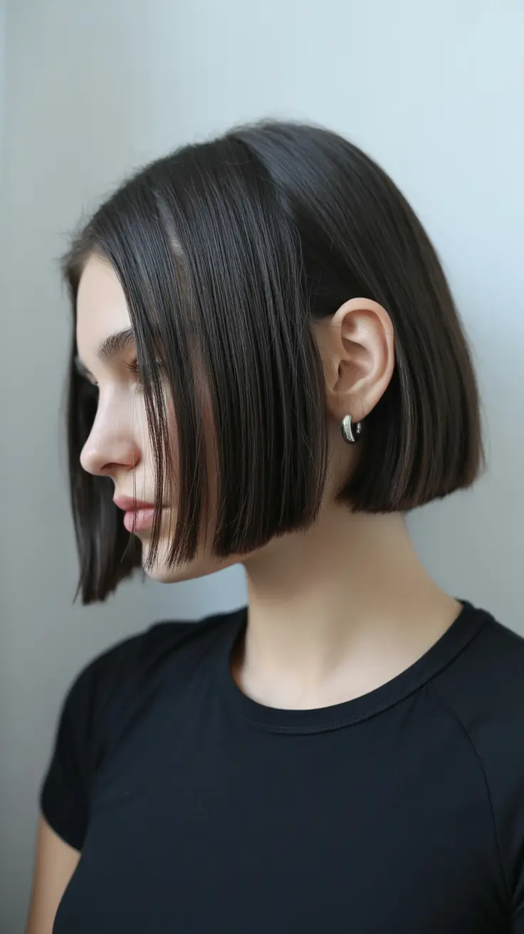 Stylish bob cuts for women 2026 Sharp Straight Bob With a Minimalist Edge