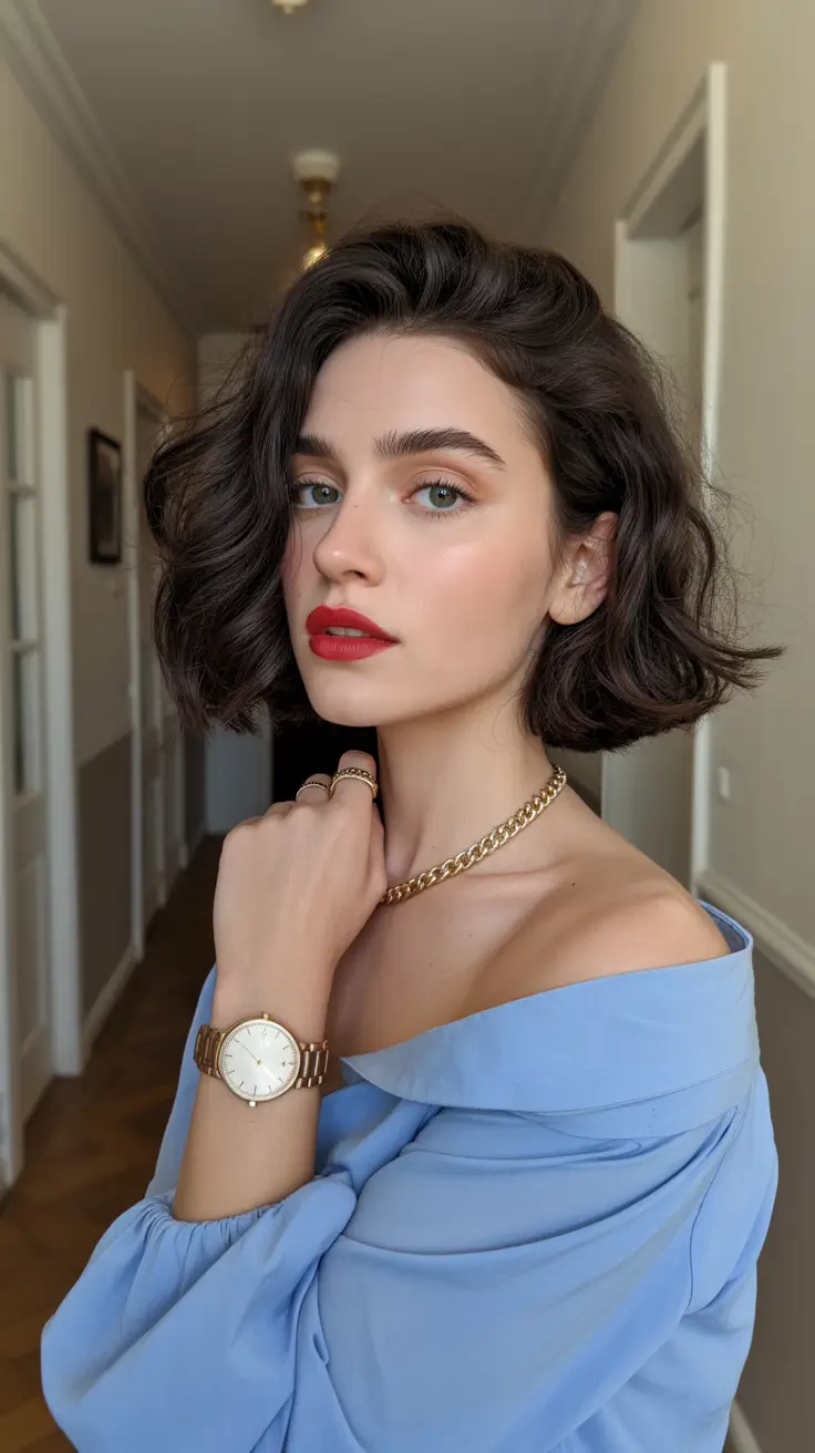 Stylish bob cuts for women 2026 Romantic Curly Bob With Soft Volume