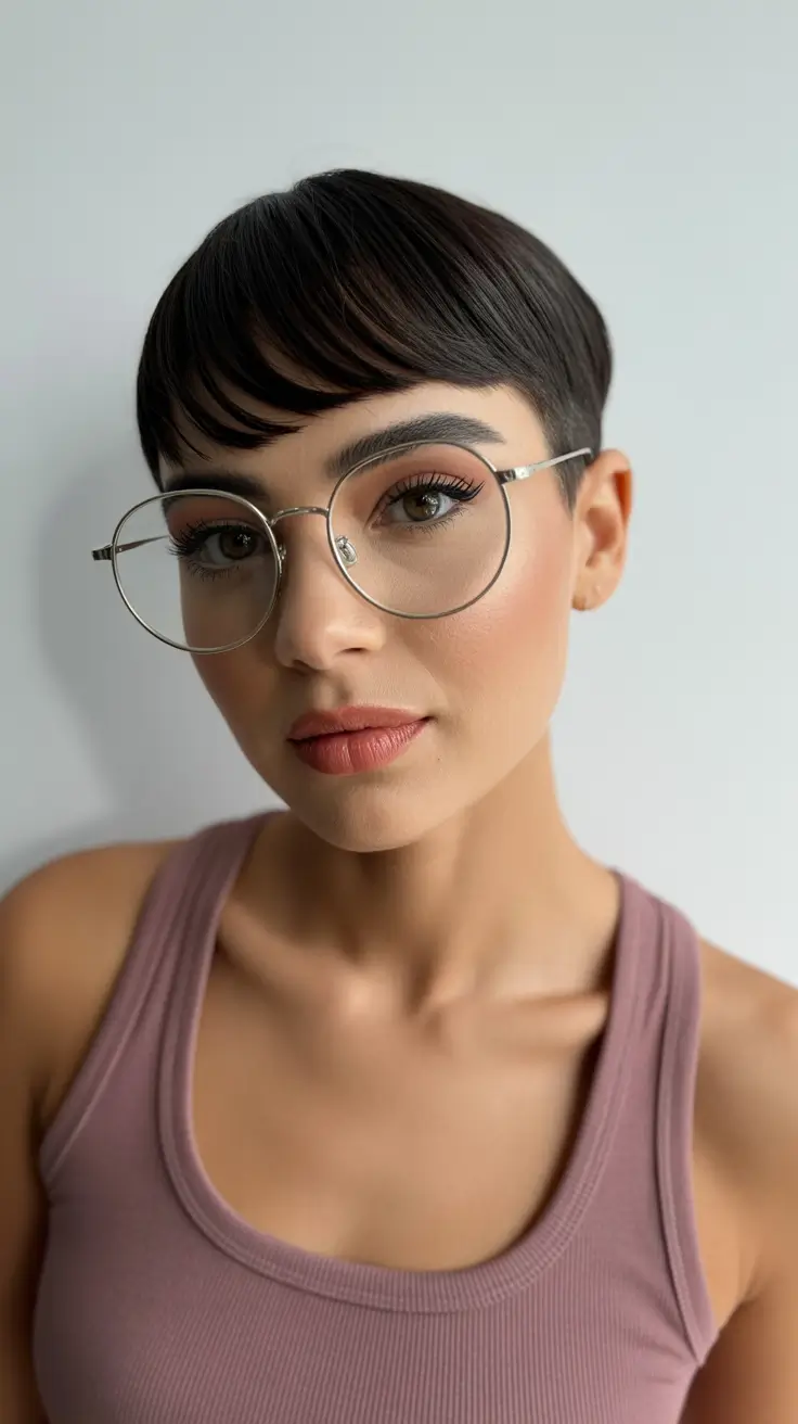 Trendy pixie haircuts 2026 Smart Chic The Intellectual Pixie