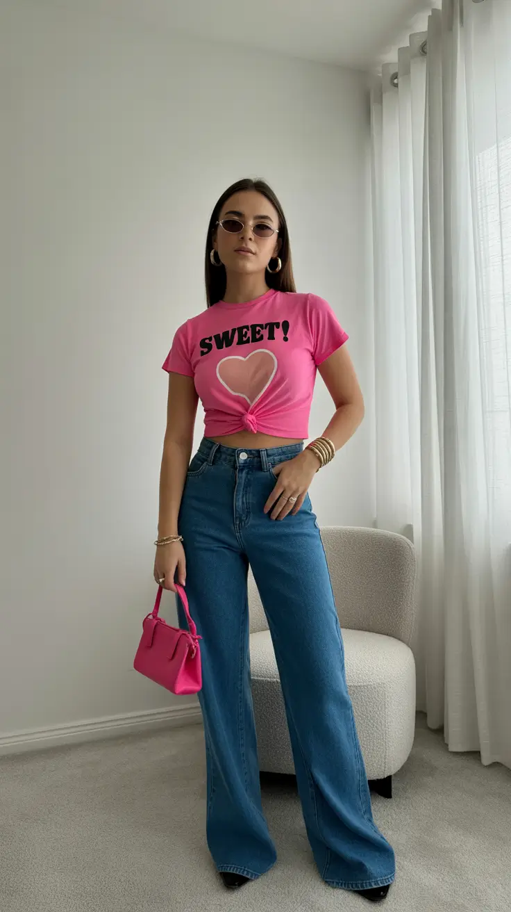 midsize spring outfits 2026 Playful Pink for Confident Spring Energy