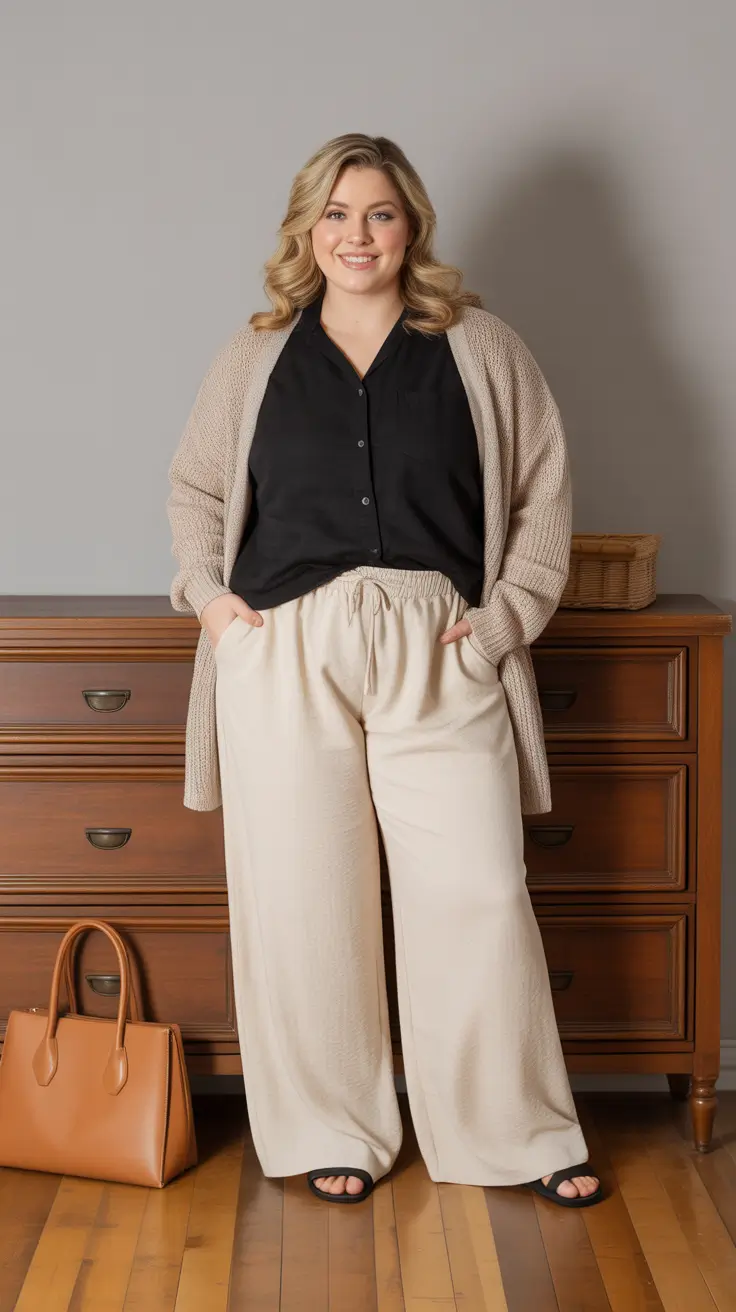 midsize spring outfits 2026 Soft Neutrals for Effortless Everyday Ease
