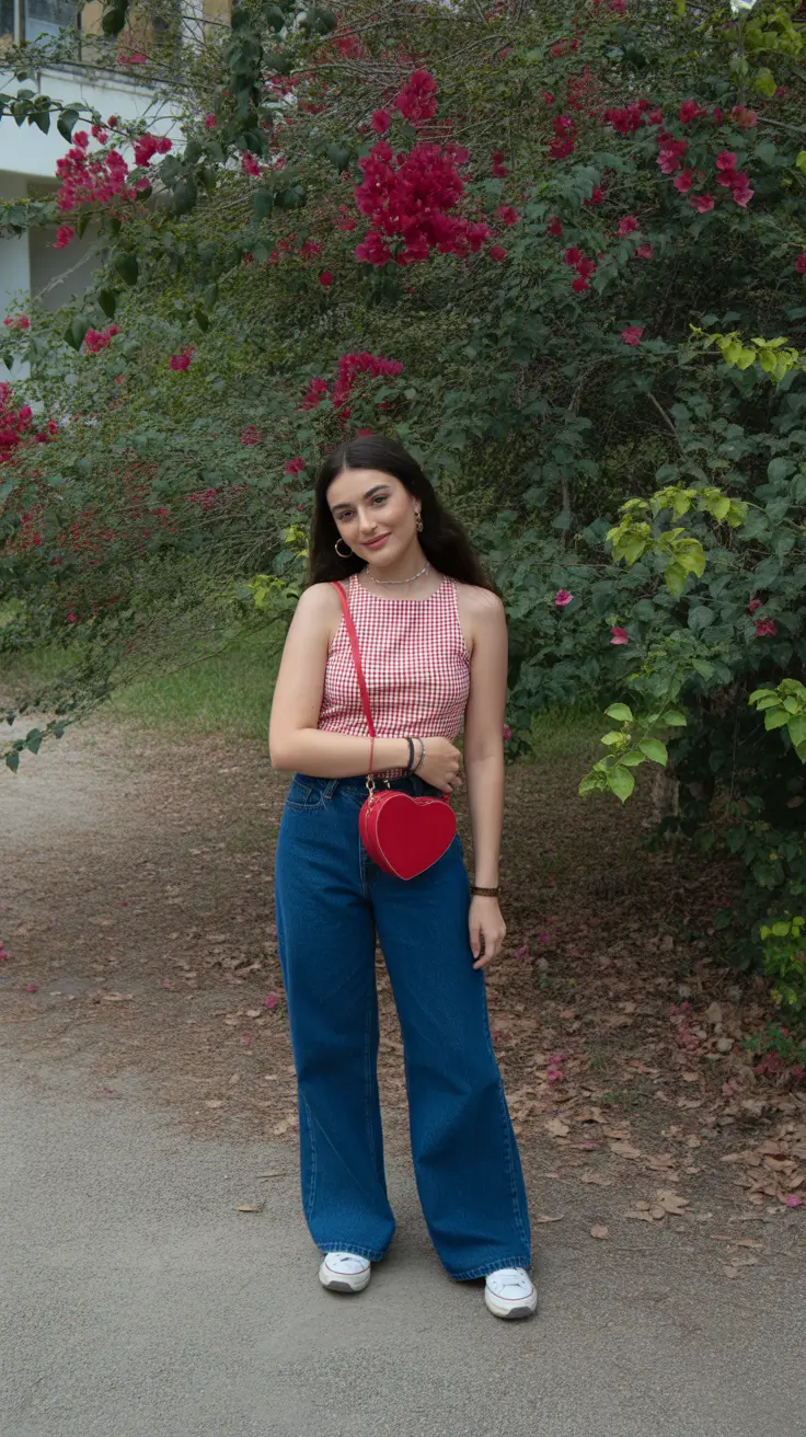 midsize spring outfits 2026 Classic Spring Romance with a Retro Twist