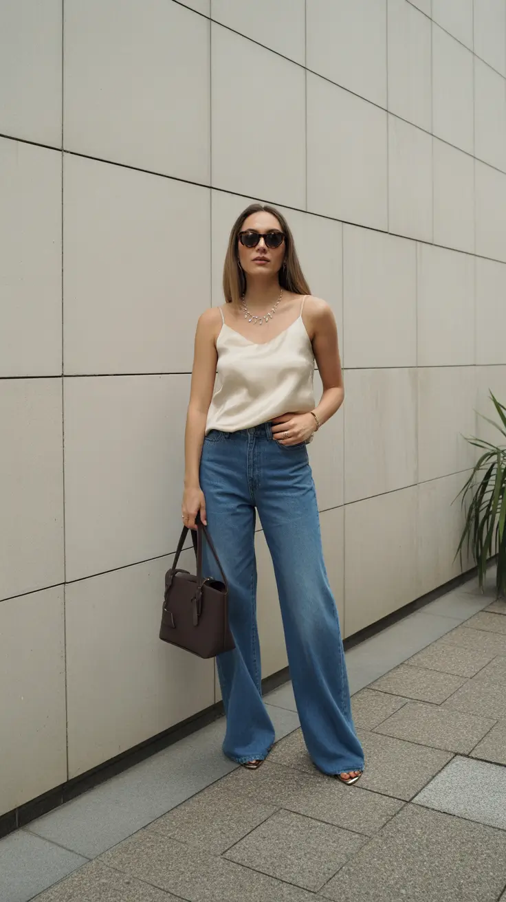 modest spring outfits 2026 The New Minimalism Silk Textures and Casual Ease