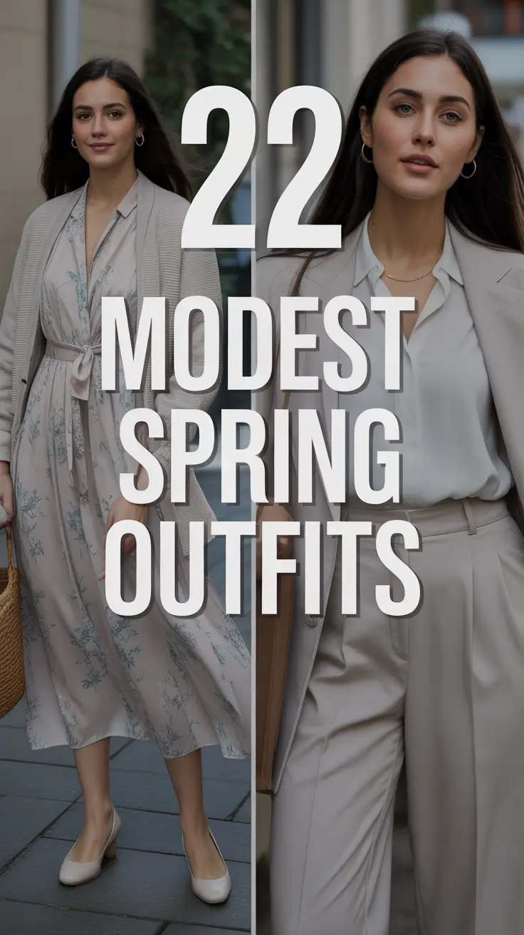 Modest Spring Outfits 2026: Classy, Cute & Elegant Ideas for Women This Season