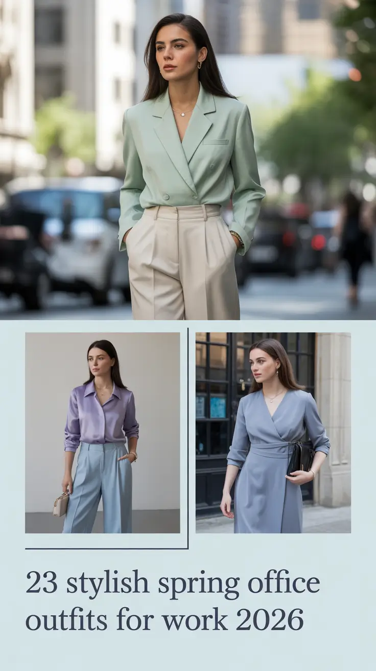 Stylish Spring Office Outfits for Work 2026: Chic Ideas for Modern Women