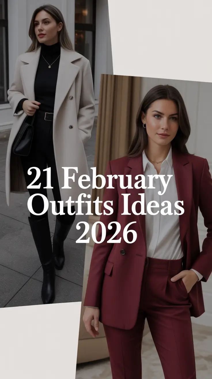 February Outfits Ideas 2026: Stylish Winter Looks & Fresh Inspiration for Every Day