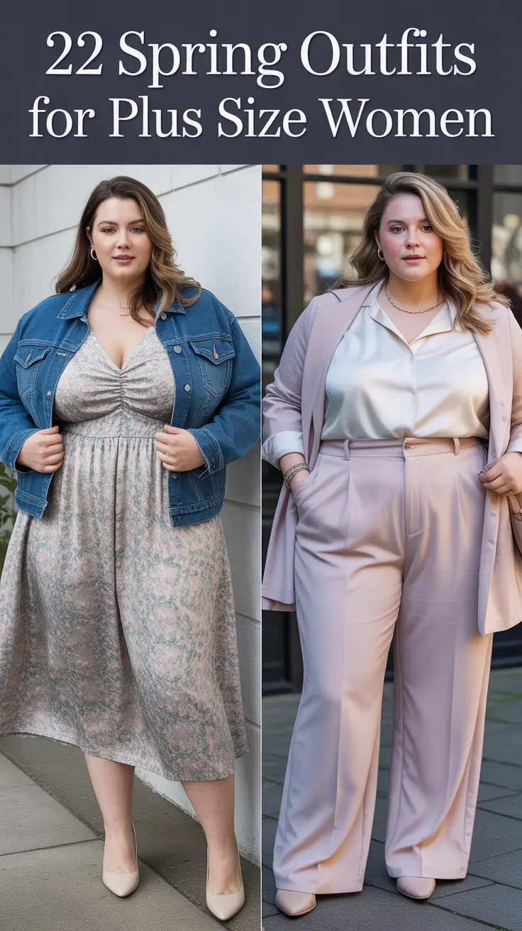 Spring Outfits for Plus Size Women 2026: Fresh Ideas for Every Style, Shape, and Spring Mood