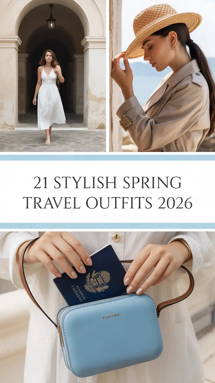 Stylish Spring Travel Outfits 2026: Fresh European-Inspired Looks for Your Next Trip