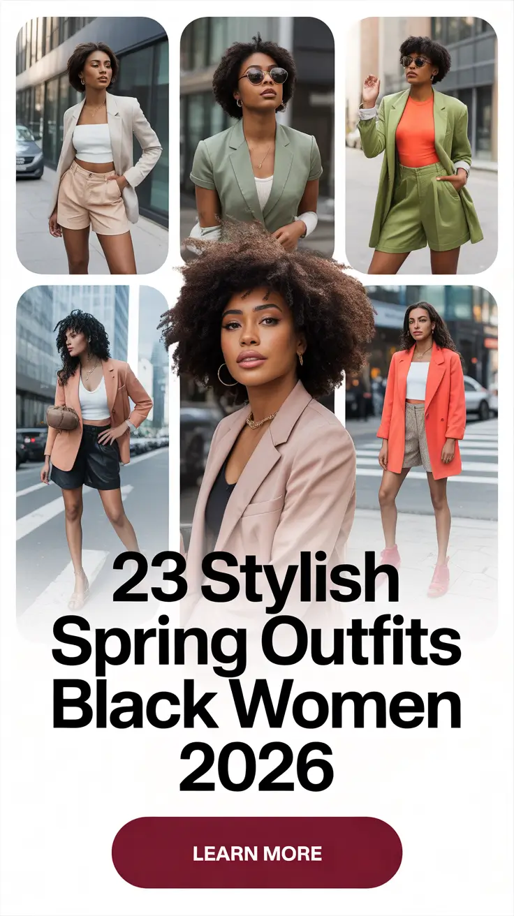 Stylish Spring Outfits Black Women 2026: Fresh, Chic & Effortless Looks for the New Season