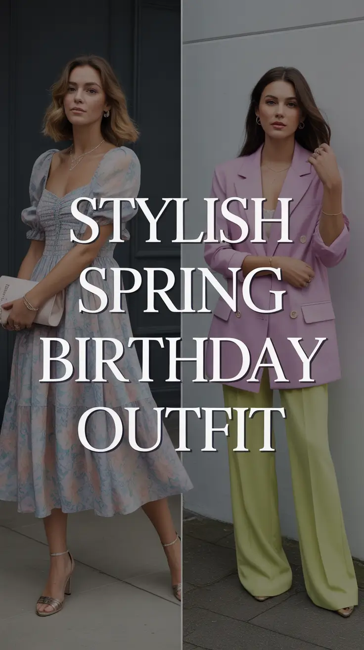 Stylish Spring Birthday Outfit 2026: Fresh Ideas for a Beautiful Spring Celebration