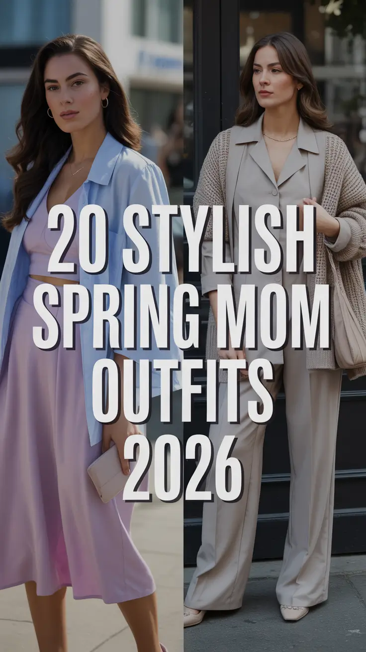 Stylish Spring Mom Outfits 2026: Fresh & Easy Outfit Ideas for Every Body