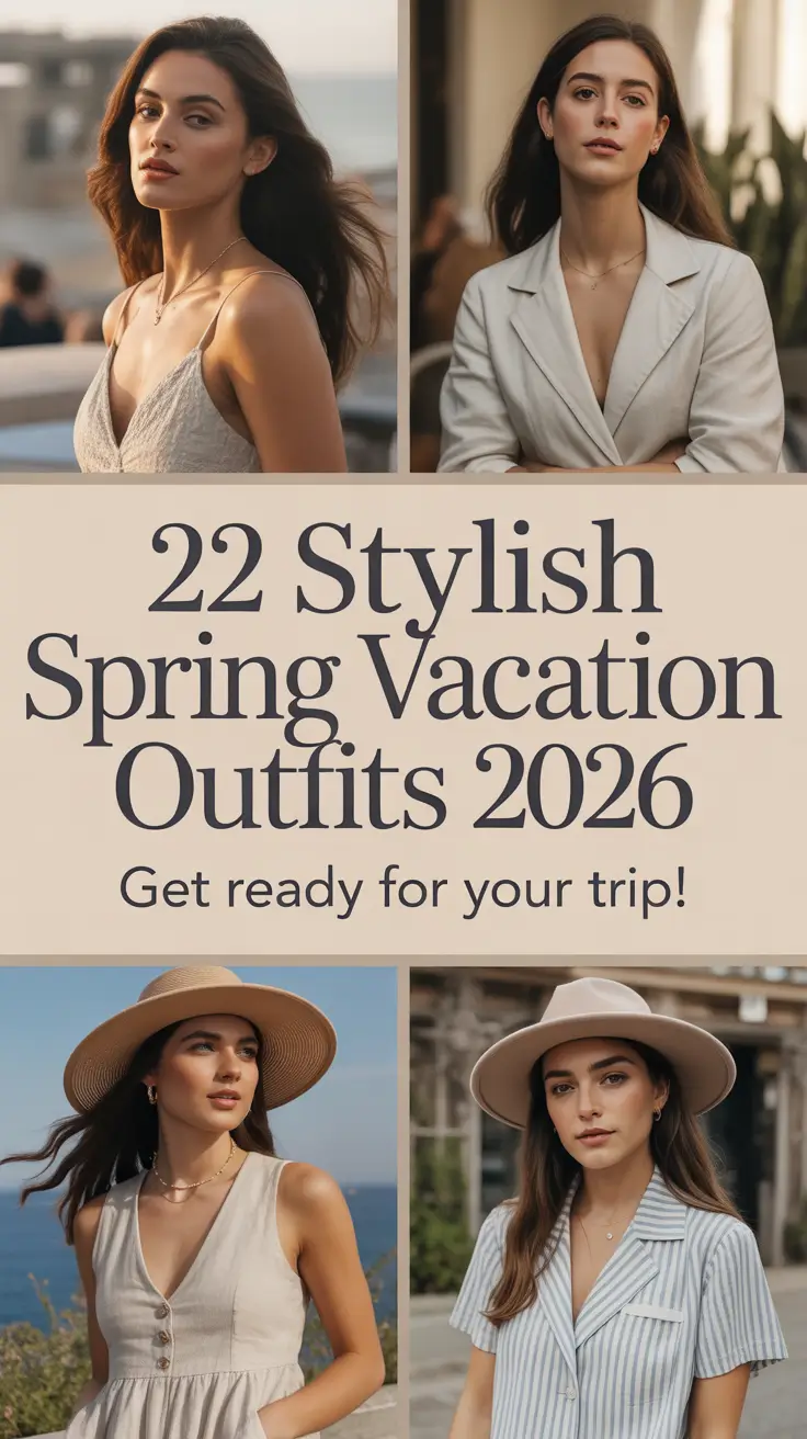 Stylish Spring Vacation Outfits 2026: Fresh Europe-Inspired Looks for Every Destination