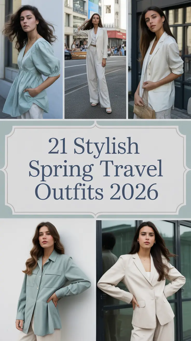 Stylish Spring Travel Outfits 2026: Fresh European-Inspired Looks for Your Next Trip