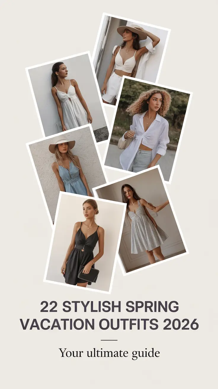 Stylish Spring Vacation Outfits 2026: Fresh Europe-Inspired Looks for Every Destination