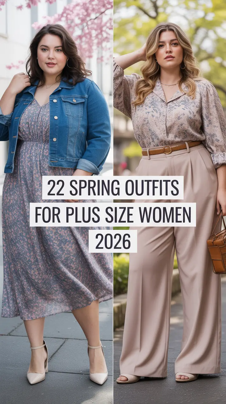 Spring Outfits for Plus Size Women 2026: Fresh Ideas for Every Style, Shape, and Spring Mood
