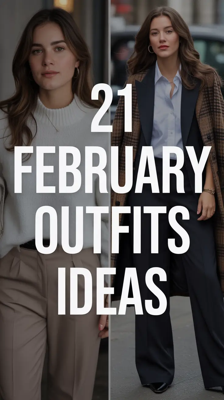 February Outfits Ideas 2026: Stylish Winter Looks & Fresh Inspiration for Every Day