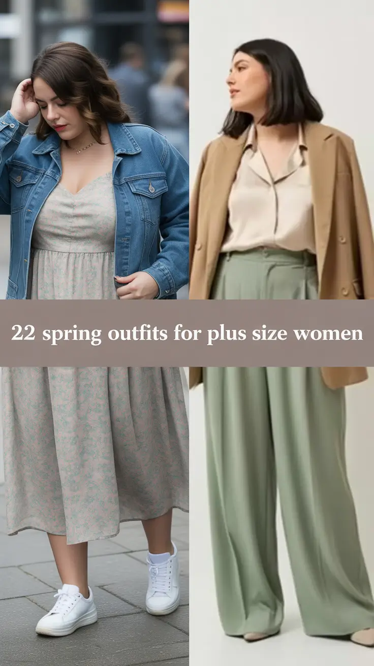 Spring Outfits for Plus Size Women 2026: Fresh Ideas for Every Style, Shape, and Spring Mood