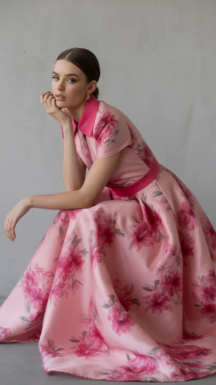 stylish spring dress outfits 2026 Petal Pink Daydream