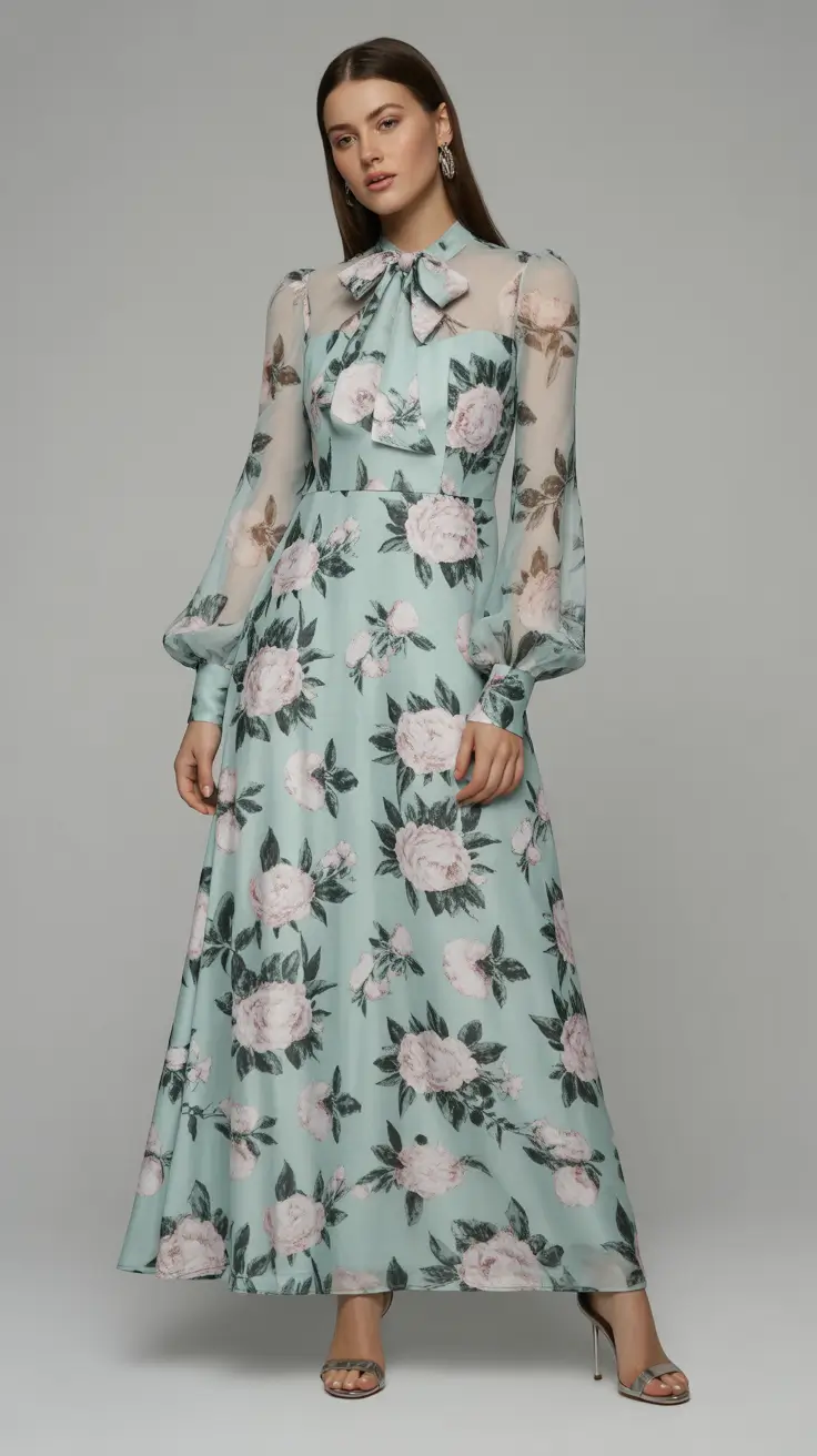stylish spring dress outfits 2026 Mint Garden Grace
