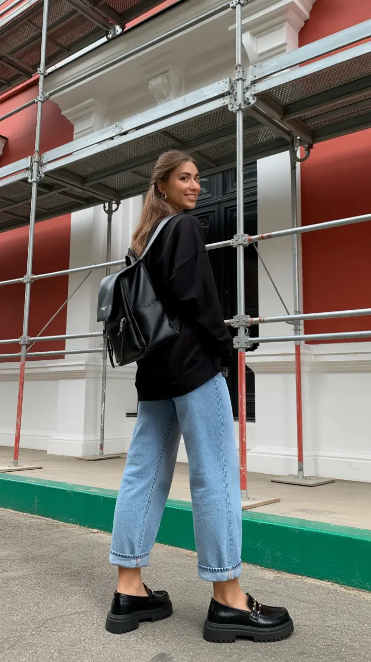 stylish spring jeans outfit 2026 Effortless Street Comfort