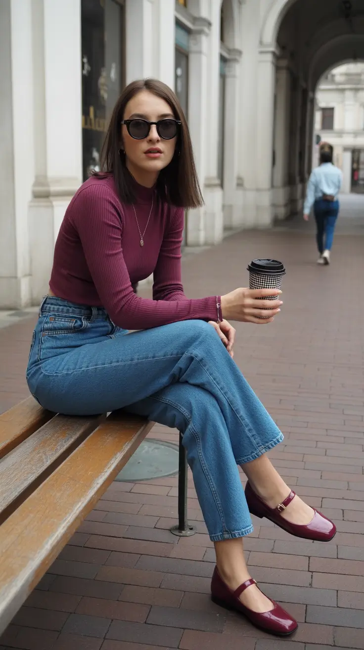 stylish spring mom outfits 2026 Chic Simplicity for Coffee Break Moments
