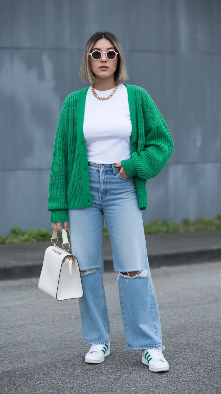 stylish spring mom outfits 2026 Bold Color for a Fresh Spring Mood