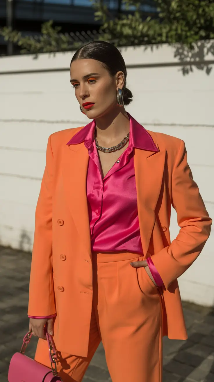Stylish spring office outfits for work 2026 Vibrant Power Suiting for the Modern Workday