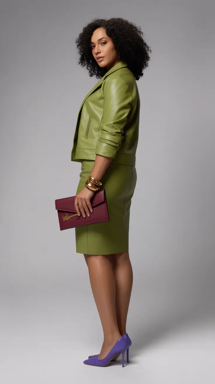 stylish spring outfits black women 2026 Power Color Blocking With Sculptural Confidence