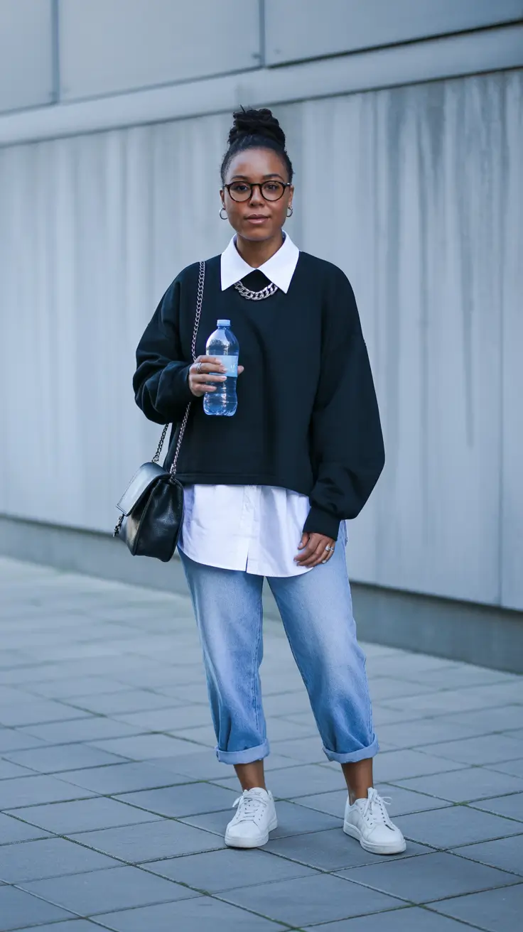 stylish spring outfits black women 2026 Layered Minimalism for the Everyday Grind