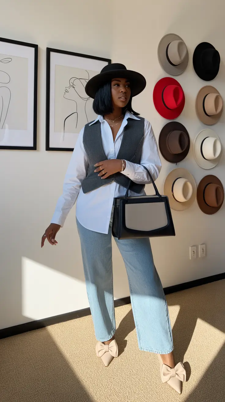 stylish spring outfits black women 2026 Modern Prep With a Soft Twist