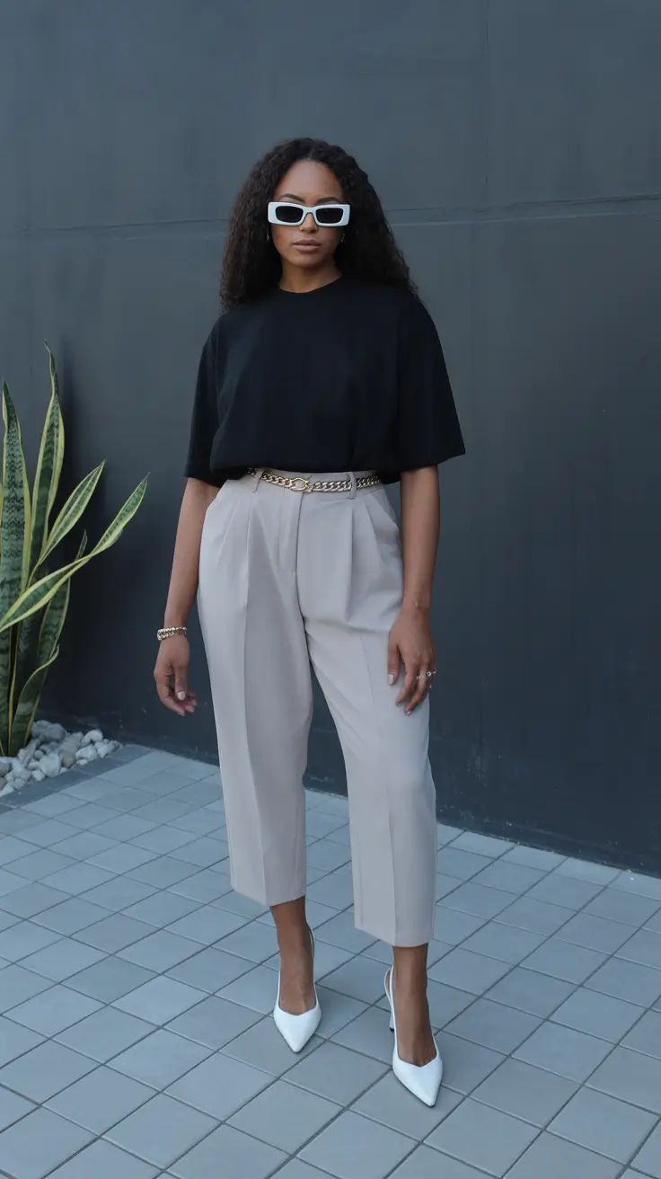 stylish spring outfits black women 2026 The Chic Ease of Statement Neutrals